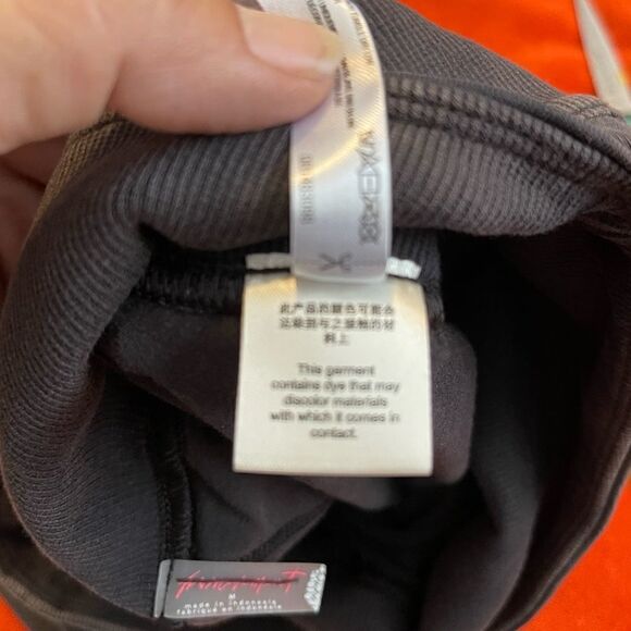 NEW Free People Wash Black Stirrup Side Pockets Joggers.Size M - Picture 14 of 16